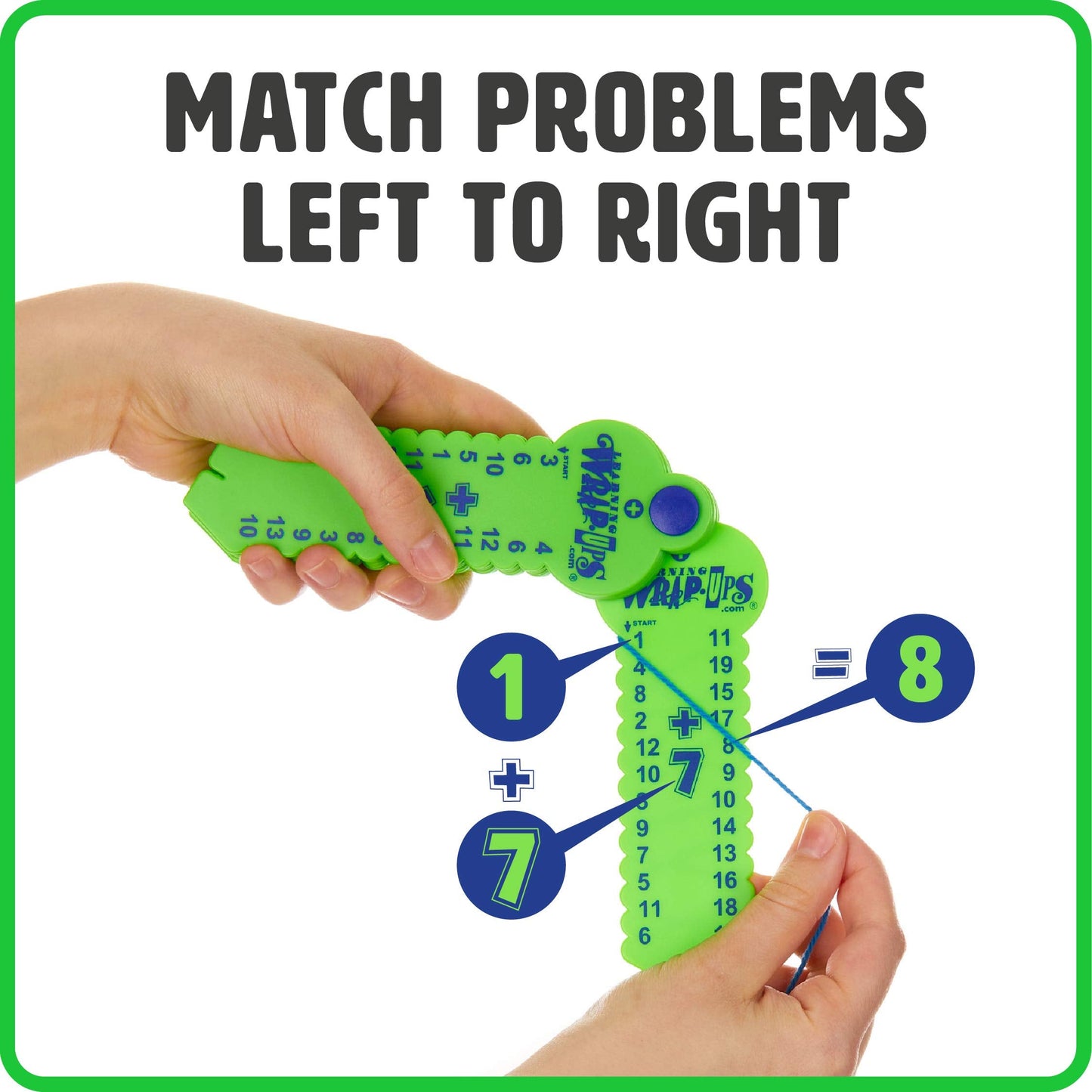 Learning Wrap‑Ups Math Intro Center Kit – 5‑Pack of Self‑Correcting Wrap‑Ups, Hands‑On Math Fluency for Centers, Small Groups & Tutoring