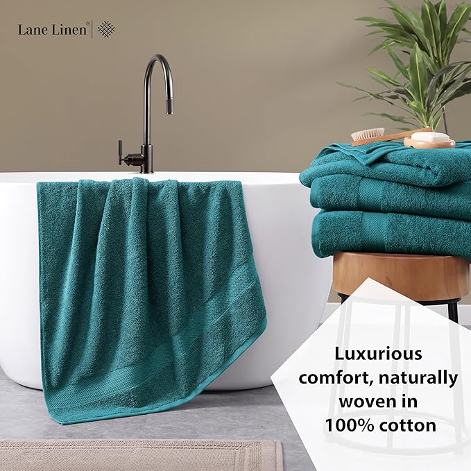 LANE LINEN 100% Luxury Cotton Bath Sheets