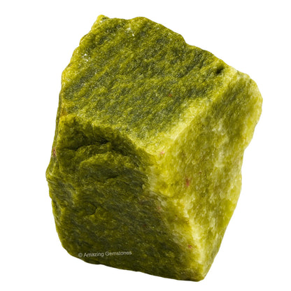 Amazing Gemstone Vesuvianite Raw Crystals and Healing Stones, Natural Rocks for Tumbling and DIY Raw Stones and Crystals (1 Piece)