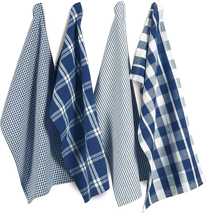 LANE LINEN 100% Cotton Kitchen Dish Cloths, Ultra Soft Absorbent Quick Drying