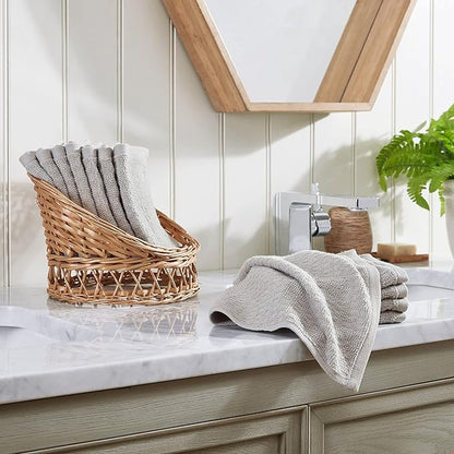 Tommy Bahama - Washcloths, Soft & Absorbent Cotton Towels, Low Linting & Fade