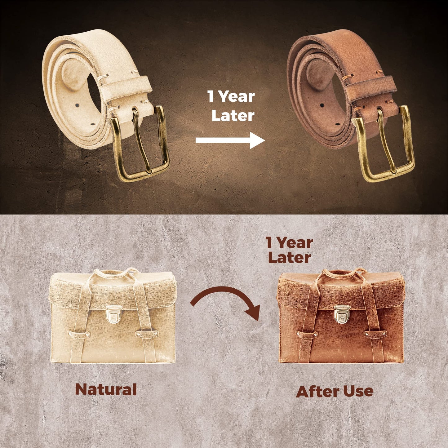 European Leather Works 11-12 oz. (4-4.8mm) Vegetable Tanned Leather Belt Blanks/Straps Size: 2-1/2"x50" (6.35x127cm) Full Grain Cowhide Tooling, Crafting, Knife Sheath, Furniture