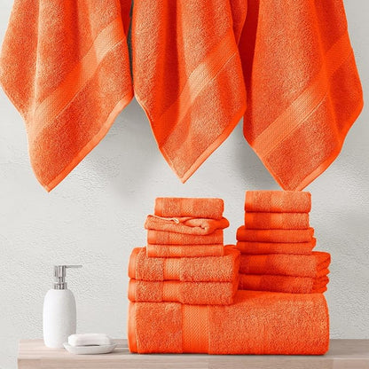 LANE LINEN 100% Luxury Cotton Bath Towel Set