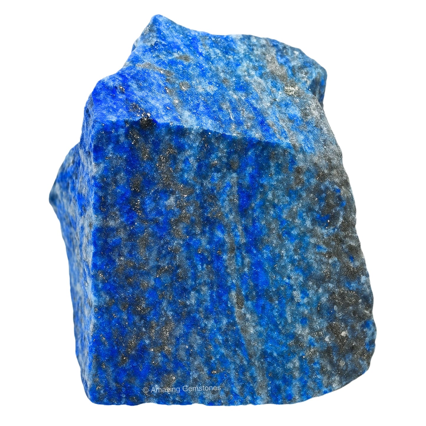 Amazing Gemstone 2 Pieces Lapis Lazuli Stone Crystals and Healing Stones, Raw Natural Rocks for Tumbling and DIY Raw Stones and Crystals