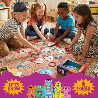 Let’s Know My Body – Bilingual Spanish & English Flashcards for Kids, Beginners, and Adult Learners | Montessori Learning Cards to Teach Body Parts Vocabulary. Educational Learning Toys