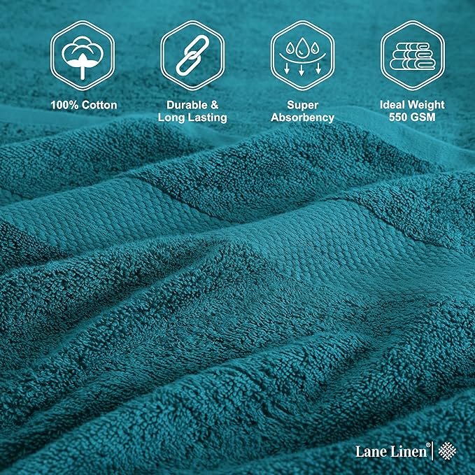 LANE LINEN 100% Luxury Cotton Bath Sheets