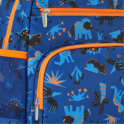 Amazon Essentials Kids School Backpack with Multiple Storage Pockets - Durable Tear-Resistant Day-pack for Books and Supplies-Children's School Bag - Blue Navy