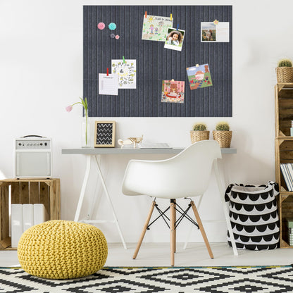 Yunihome Cork Board for Walls 36" x 24", 6 Pack Felt Bulletin Board Wall Tiles with 30 Push Pins for Home Kitchen School Office Wall DIY Decorative