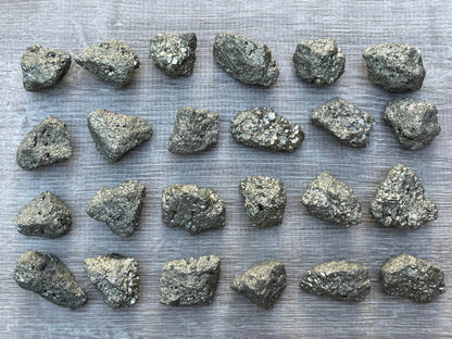 GAF TREASURES Wholesale Raw Pyrite Crystals, Natural Pyrite Stone, Natural Rough Pyrite Crystals, Pyrite Rough, Pyrite Healing Crystals (Pyrite, 0.25 Pound)