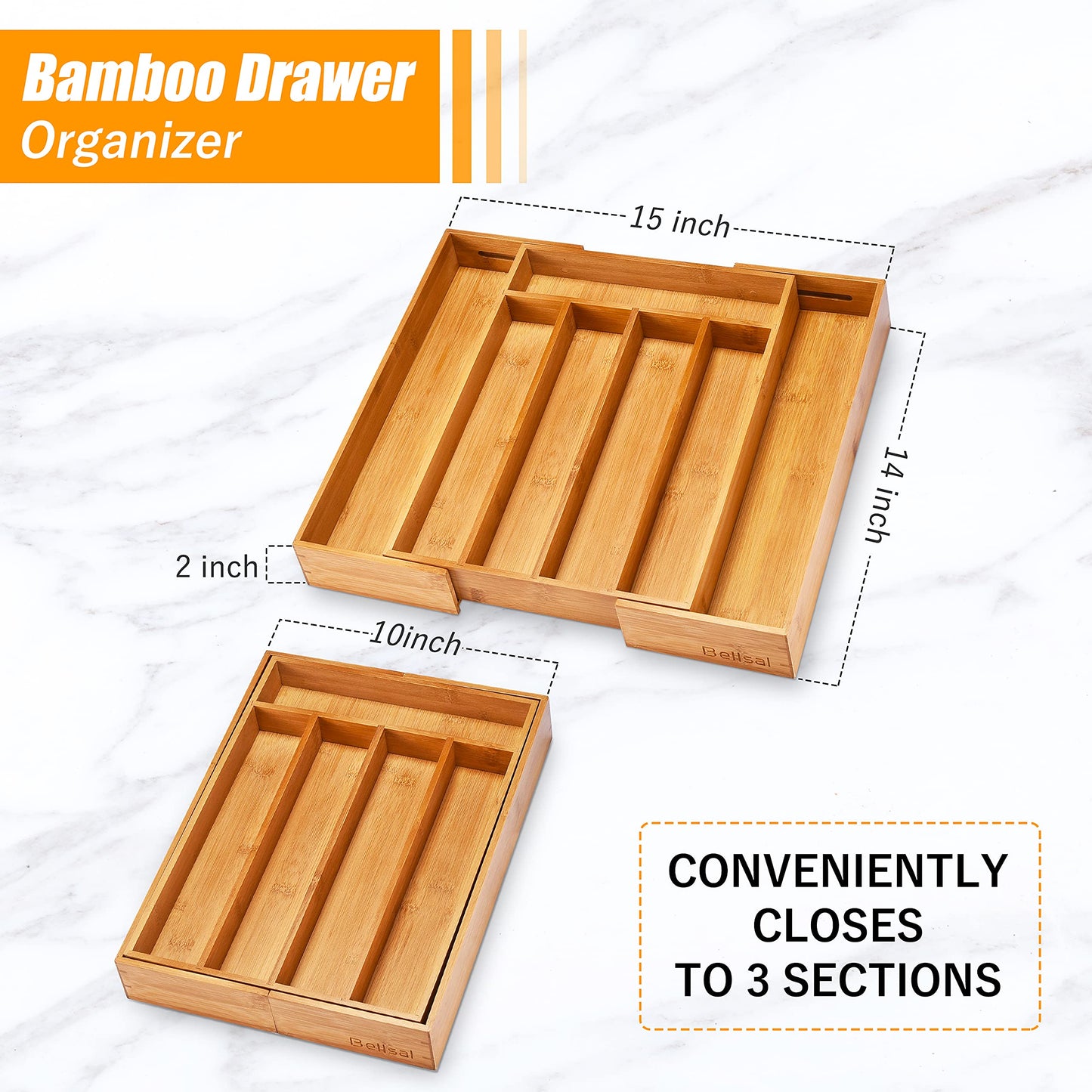 Kitchen Silverware Drawer Organizer and Storage Cabinet Utensil Rack Bathroom Counter Vanity Extra Large Big Cooking Drawer Organizers Countertop Pantry Storage Cabinet Best Kitchen Must Haves 2025