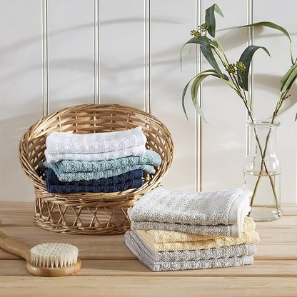 Tommy Bahama - Washcloths, Soft & Absorbent Cotton Towels, Low Linting & Fade