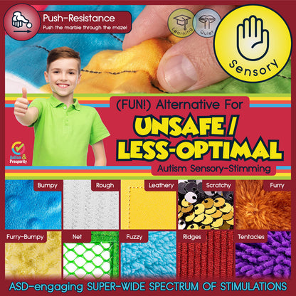 Autism & Prosperity Quiet & Educative Sensory Special Education Classroom Must Haves – Autism Toys Autism Products & Gifts, Sensory Toys for Kids with Autism Toddler Ages 3 4 5 7 8 12