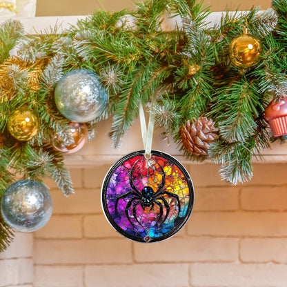 UMACVN Spider Christmas Ornament - Spider Ornaments for Christmas Tree, Animals Christmas Ornaments - Animals Gifts for Lovers - Acrylic Ornament 2025