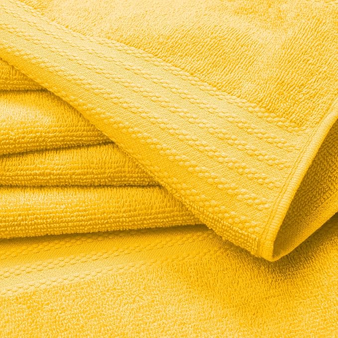 GLAMBURG Ultra Soft 8-Piece Towel Set