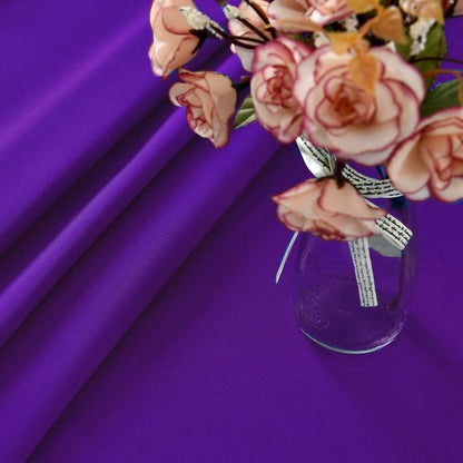 KAIPHO Purple Rectangle Tablecloth Waterproof Stain Resistant Wrinkle Free Table Cloth 210GSM Polyester Wipeable Table Cover for Party, Banquet, Indoor and Outdoor - Rectangular/Oblong, 60 x 84 inch