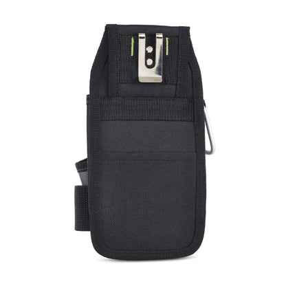 AWP Premium Tool Pouch Multi-Pocket Organizer for Electricians, Professional Tool Box for Efficient Organization, Black, 7 Pocket | L-804-1