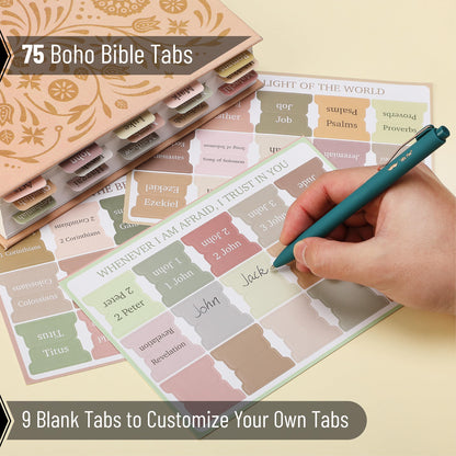 Mr. Pen- Bible Cover Case for Women, Large Bag with Durable Handle, 24-pcs Bible Journaling Kit & Study Supplies with No Bleed Highlighters and Pens, Christian Gift for Women