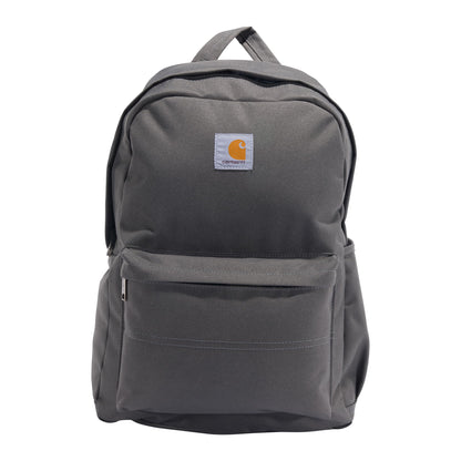 Carhartt 21L Classic Laptop Backpack, Durable Water-Resistant Pack with Laptop Sleeve, Gray