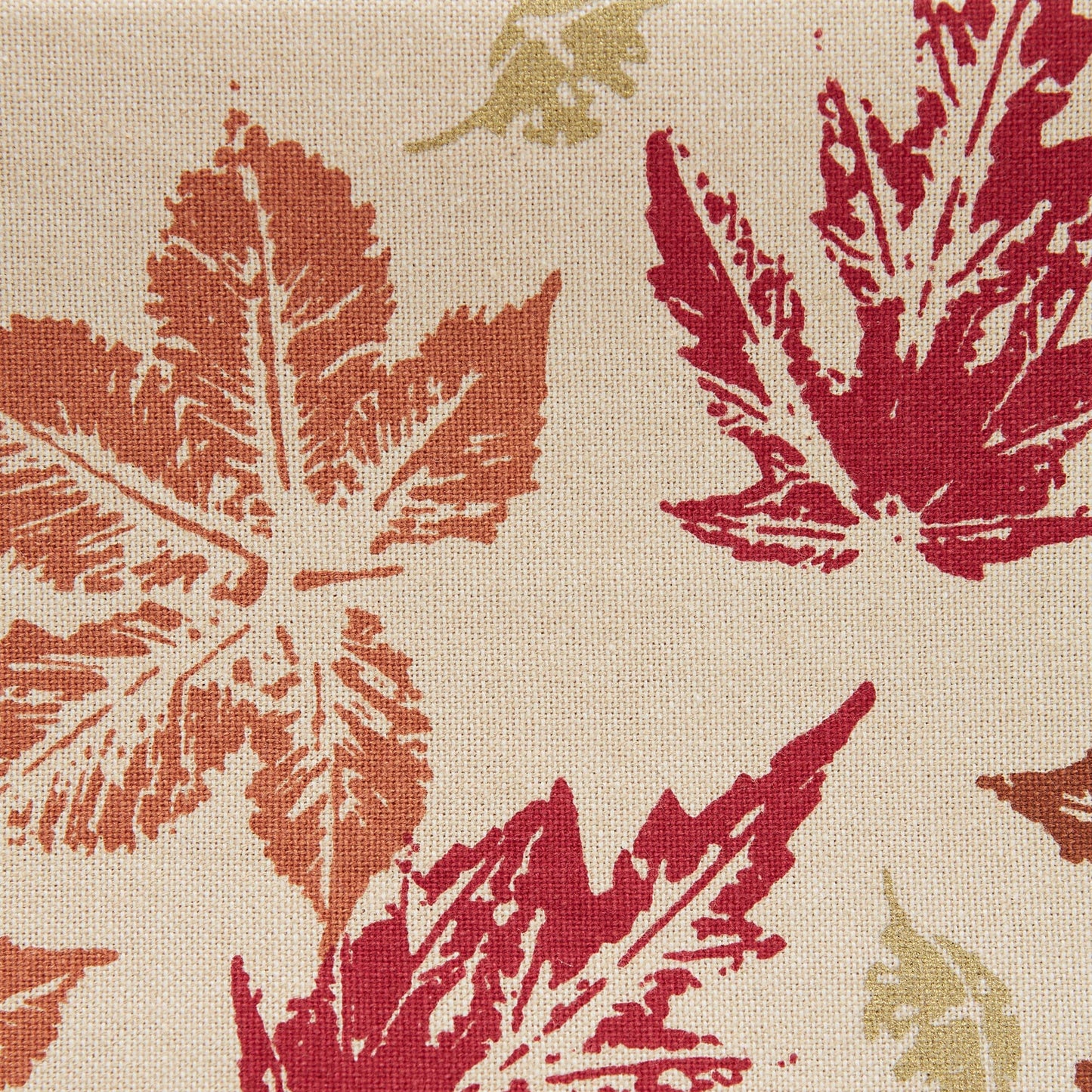 DII Autumn Basics Collection Decorative Thanksgiving & Fall Kitchen, Dish Towel Set, 18x28, Rustic Leaves, 2 Piece