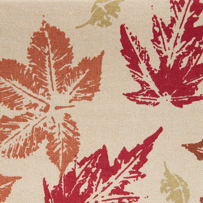 DII Autumn Basics Collection Decorative Thanksgiving & Fall Kitchen, Dish Towel Set, 18x28, Rustic Leaves, 2 Piece