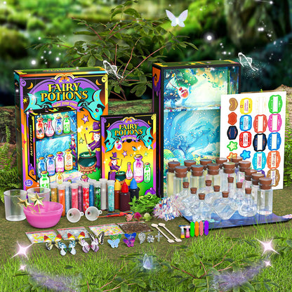 Magic Potion Kit for Girls,22 Potions Magic Mix Set for Kids 6 7 8 9 10 11 12 Years Mystery Potion Making kit Art Craft Kit Gifts Toys for Christmas Halloween Birthday