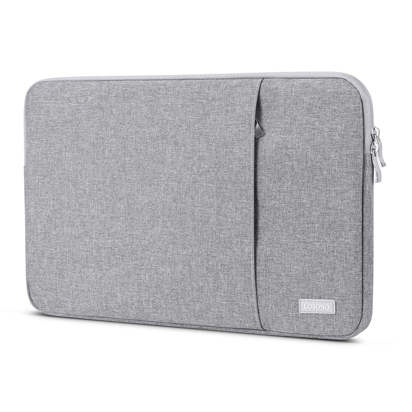 Portable Monitor Case 15.6 Inch, Protective Carrying Sleeve for Most 16.1/15.6 in Monitors, Water Resistant Portable Laptop Display Bag with Accessory Pocket, Size-15.3"x9.8" Black