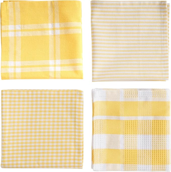 LANE LINEN 100% Cotton Kitchen Dish Cloths, Ultra Soft Absorbent Quick Drying