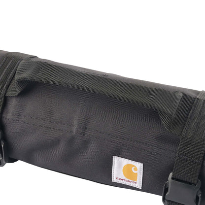 Carhartt Utility Roll Organizer, Durable, Water-Resistant Tool Roll, Black, 16 Pocket