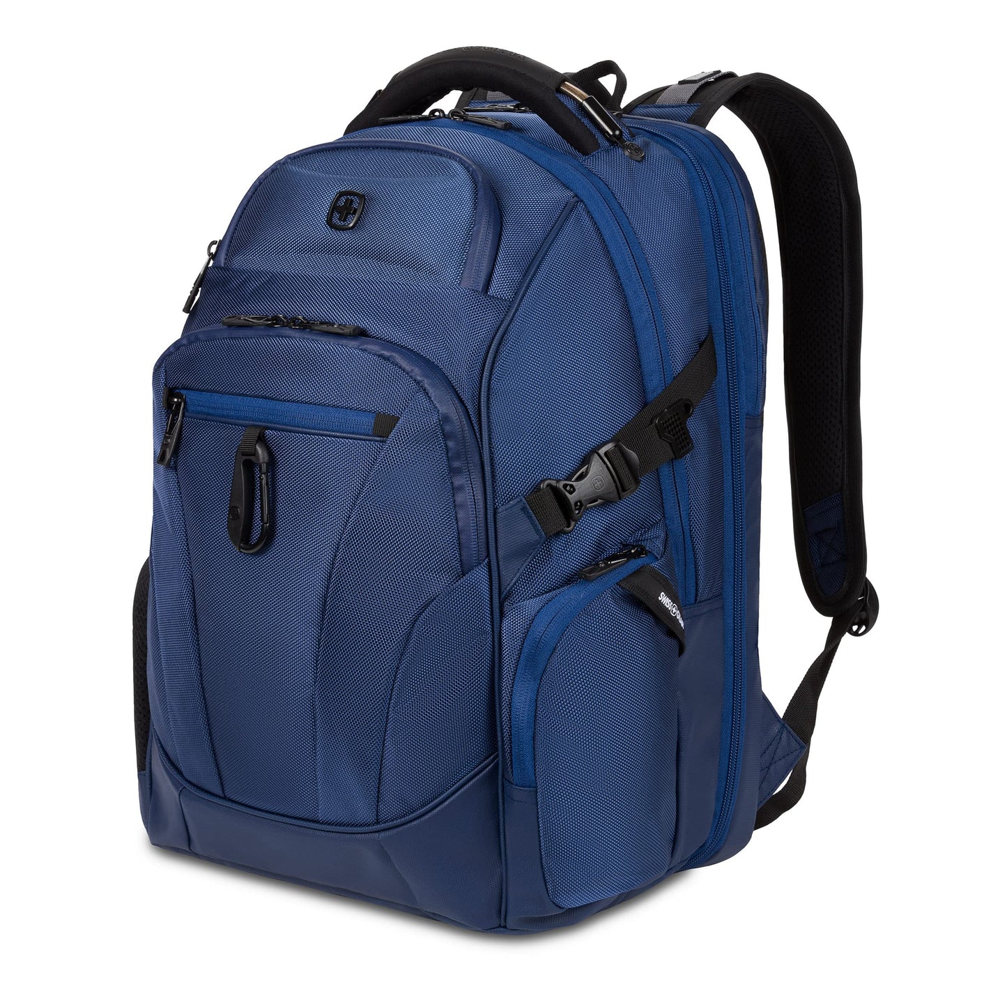 SwissGear Endure ScanSmart Laptop Backpack, Navy Ballistic, 17.75-Inch