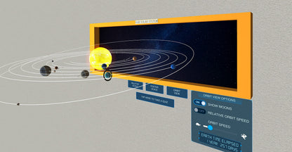 FarSight XR | Our Solar System: an Augmented Reality Poster (39" x 13") | Interactive STEM Education | Science Learning Resource | Virtual 3D Planet Models