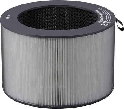 LG PuriCare 360 Air Purifiers for Home, Large and Small Room, Bedroom, Up to 2,059 ft² in 1 Hr with NanoFiber True HEPA Filter, 360 Degrees of Filtration, WiFi, Air Quality Monitor, Low Noise