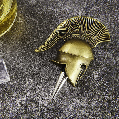 Warrior Helmet Wine Bottle Stopper for Bar Bartender Men and Women,Thanksgiving,Hallowmas,Christmas