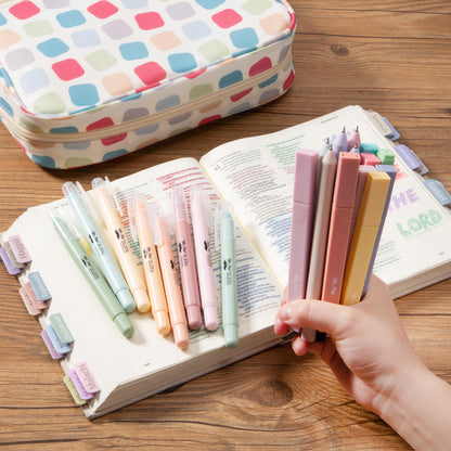 Mr. Pen- Bible Cover Case for Women, Large Bag with Durable Handle, 24-pcs Bible Journaling Kit & Study Supplies with No Bleed Highlighters and Pens, Christian Gift for Women