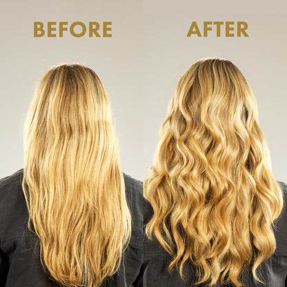 HOT TOOLS 24K Gold Professional 1 1/4" Extended Barrel Curling Iron with Clamp for Tousled Curls - 24K Gold Technology for Long-Lasting Results & Longer Barrel for Easy Styling