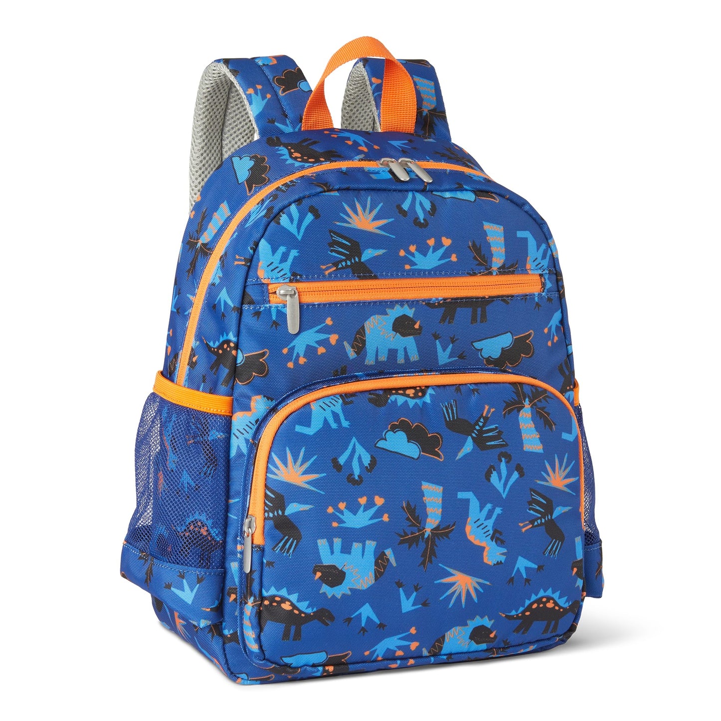 Amazon Essentials Kids School Backpack with Multiple Storage Pockets - Durable Tear-Resistant Day-pack for Books and Supplies-Children's School Bag - Blue Navy