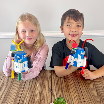 Scribble Bot Kit, 30-Pack – Build 30 Motorized Drawing Robots, Complete STEM Project Kit for Classrooms, Ages 8+