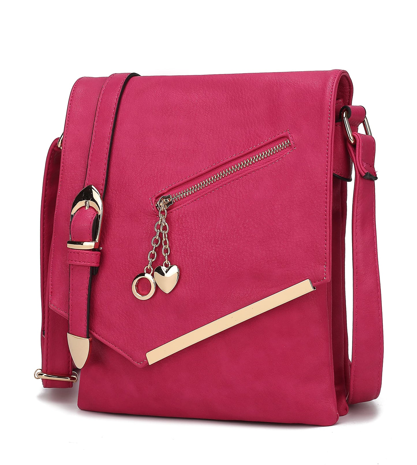 MKF Collection Crossbody Bags for Women, Sling bag Vegan Leather Shoulder bag Ladies Small Purse Handbag by Mia K