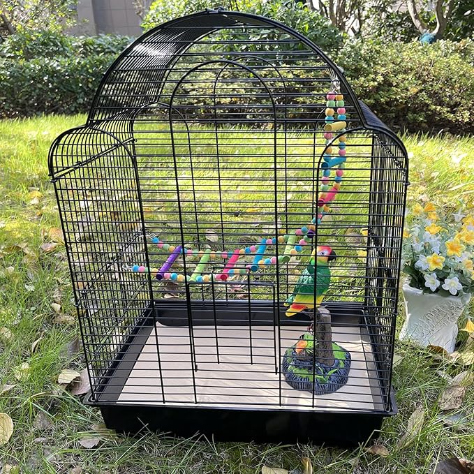 Gravel Paper for Bird Cage,BirdCage Liner Papers Cuttable Gravel Liner Sea Sand Paper Pet Animal Cages Cushion Great for Hard-Billed Birds Parrot | Clean Safe & Aids in Digestion (15 PCS - 17" x 11")