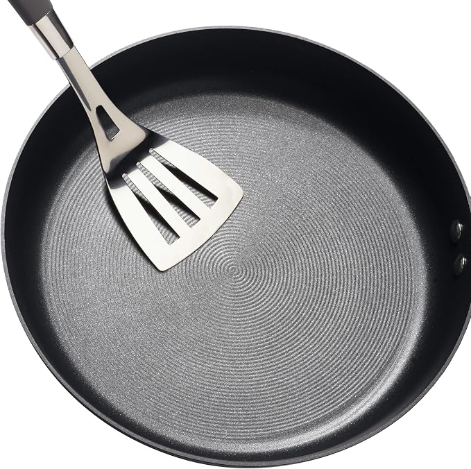 Circulon Symmetry Hard Anodized Nonstick Induction Frying Pan, 8.5-Inch Fry Pan, Black (Pack of 4)