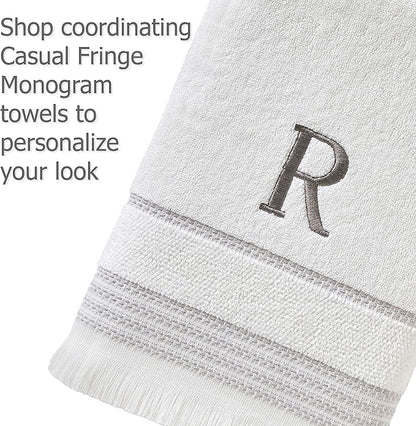 SKL Home Casual Fringe Bath Towel Set