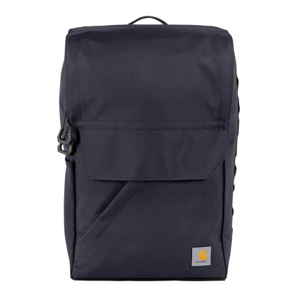 Carhartt 21L Top-Load Backpack, Durable Water Resistant Coated Canvas Base W/ 17" Laptop Sleeve, Bluestone