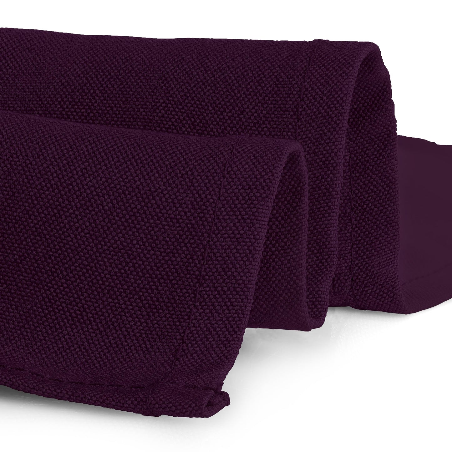 Gee Di Moda Rectangle Tablecloth - 70 x 120 Inch Eggplant Table Cloth for 6 or 8 Foot Rectangle Tables - Heavy Duty Washable Fabric - for Holiday Party, Dinner, Weddings, Baby Shower & Events