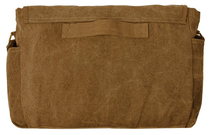 Sweetbriar Classic Vintage Messenger Bag, Washed Brown