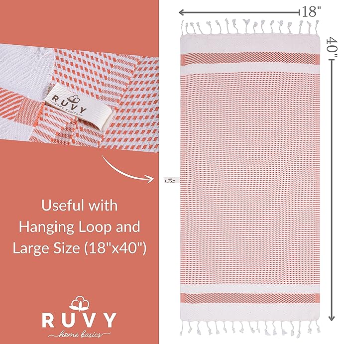 Ruvy Home Basics Turkish Hand Towels