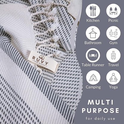 Ruvy Home Basics Turkish Hand Towels