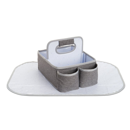 Munchkin® Portable Diaper Caddy Organizer, Grey