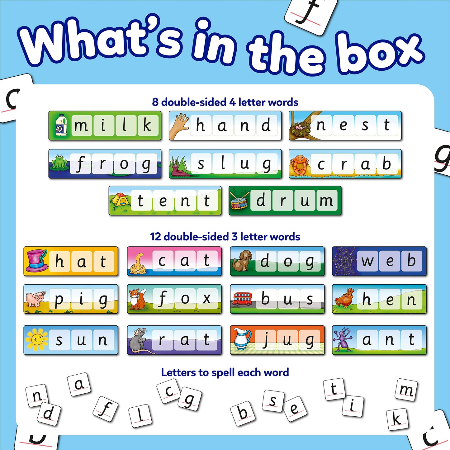 Orchard Toys Game - Match and Spell