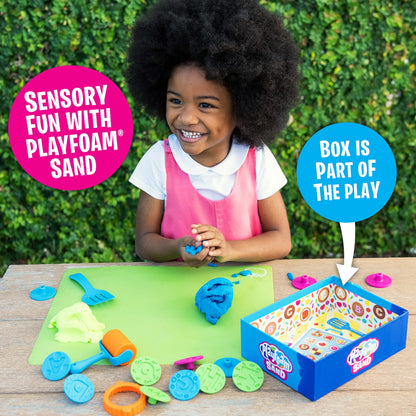 Educational Insights Playfoam Sand ABC Cookies Set - Toddler Learning Toys, Preschool Sensory Toys for Kids 3-5, Non Toxic Play Sand Kit for Toddlers, Sensory Letters, Alphabet Learning Activities