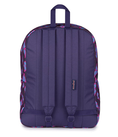 JanSport SuperBreak One Backpack - Durable, Lightweight Bag with 1 Main Compartment, Front Utility Pocket with Built-in Organizer, Premium Backpack, Flutter By Purple