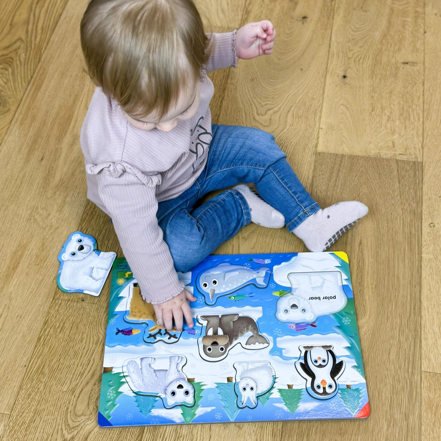 My First Lift & Learn Arctic Puzzle By The Learning Journey